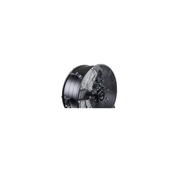 Power Tool - Ventilateur De Sol Industriel 24" 220w - Vitesse 1300 Tours/min - Débit D'air 12000 M3/h - 3 Vitesses - Noir