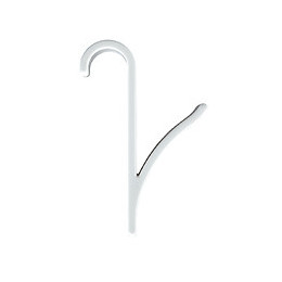 Lot De 2 Crochets Radiateur Blanc Wenko