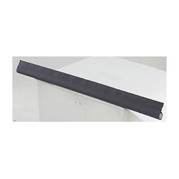 Bas De Porte Adhésif En Mousse + Tissus Ellen, Gris Anthracite, 100 Cm