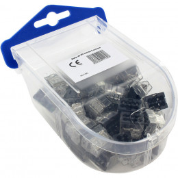 Boîte De 100 Bornes Transparentes Avec 8 Entrées