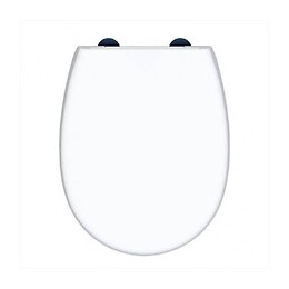 Abattant Frein De Chute Déclipsable Blanc Click & Clean Silence