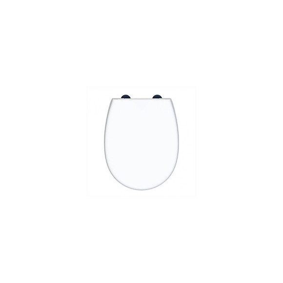 Abattant Frein De Chute Déclipsable Blanc Click & Clean Silence