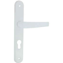 Poignée Aluminium Époxy Blanc Avoriaz - Clé I - Cylindre