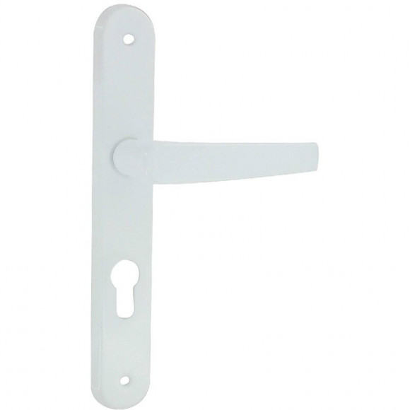 Poignée Aluminium Époxy Blanc Avoriaz - Clé I - Cylindre