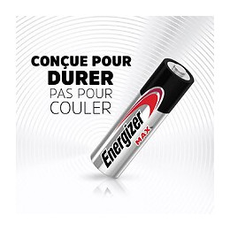 Lot De 12 + 4 Piles Alcaline Aa Max, 1.2 V, Energizer