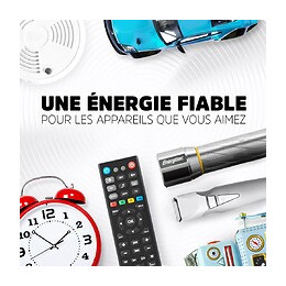 Lot De 2 Piles Alcaline 9 V Max, 9 V, Energizer