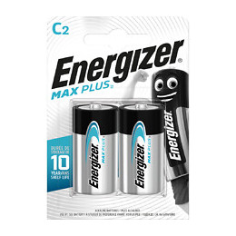 Lot De 2 Piles Alcaline Lr14 C, 1.5 V, Energizer