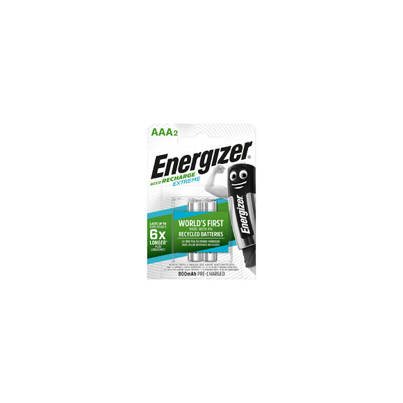 Lot De 2 Piles Alcaline Aaa E300624300  Energizer