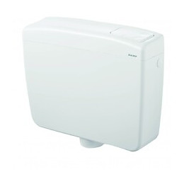 Réservoir Semi-bas Wc Blanc Siamp Sopra Double Touche