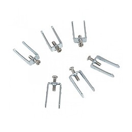 Lot De 6 Griffes, Debflex Gris Zingué