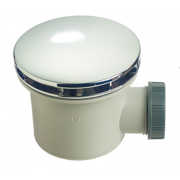 Bonde Douche Tourbillon Pour Receveur, Diam.90 Mm, Wirquin