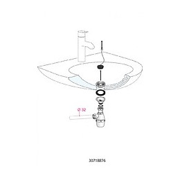 Ensemble De Vidage Sans Trop Plein, 30718876 Wirquin