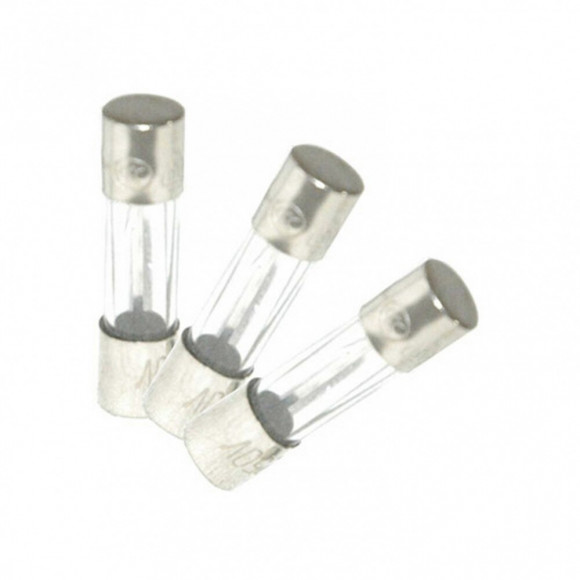 Lot De 3 Fusibles Verre 1 A, 5 X 20 Mm