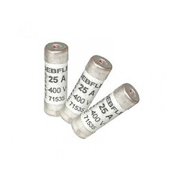 Lot De 3 Fusibles Céramique 25 A, 10.3 X 31.5 Mm