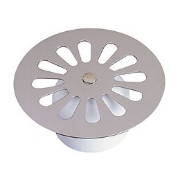 Grille Cloche Marguerite Diam.85 Mm Pour Bonde De Douche Wirquin