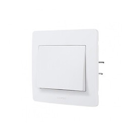 Interrupteur Va-et-vient Complet, Debflex Diam2, Blanc