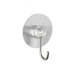 Lot De 4 Petits Crochets 1 Tête Chromé Static-loc