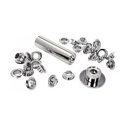Lot De 25 Oeillets Acier Diam.8 Rapid