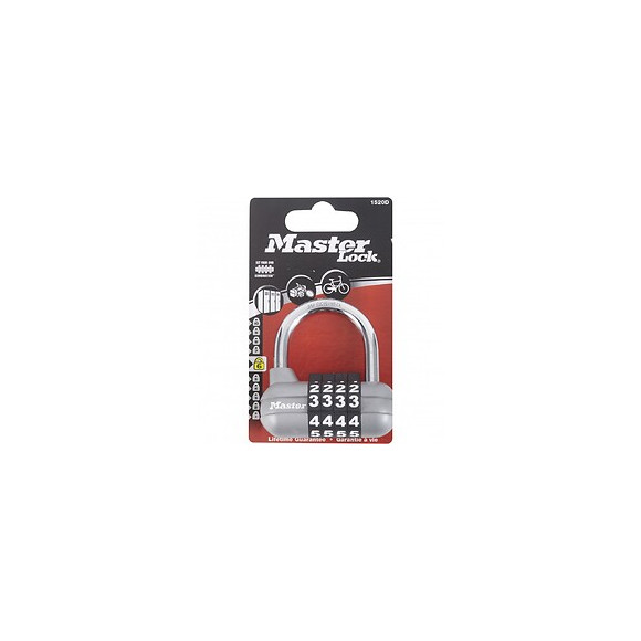 Cadenas À Combinaison Master Lock Zinc, L.59 Mm