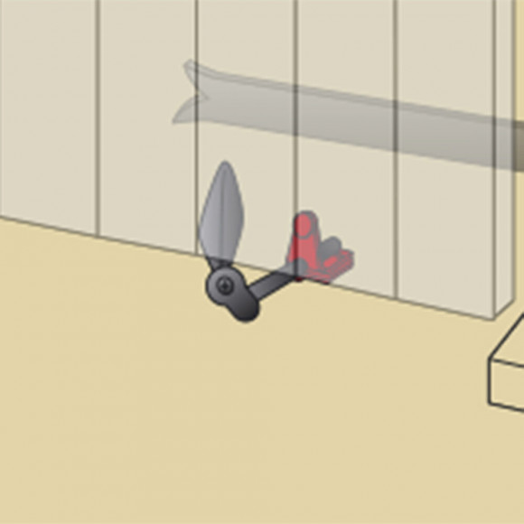 Butée D'arrêt Acier Prépeint, H.55 X L.40 X P.20 Mm