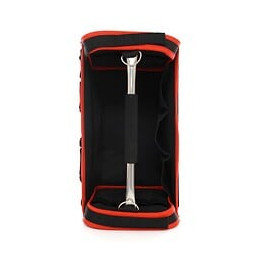 Dcraft - Sac À Outils - 41x22x25 Cm - Fond Rigide - 15 X Poches - Boîte À Outils - Noir