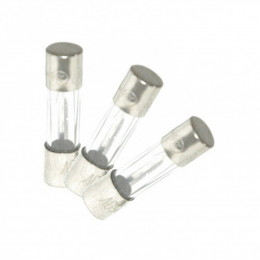 Lot De 3 Fusibles Verre 4 A, 5 X 20 Mm