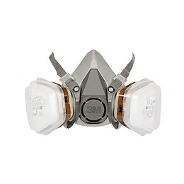 Masque De Protection À Cartouche Peinture Et Vernis A2p2 3m