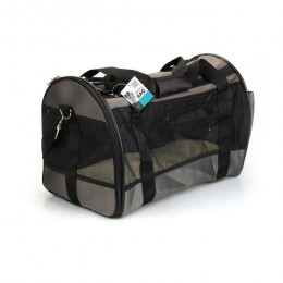 Mpets Sac De Transport - Pour Chien - L - Gris