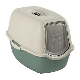 Maison De Toilette - Vert Deau + Blanc Pp Recycle - 56 X 40 X 39 Cm