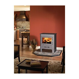 Theca Dublin Poêle À Bois En Tôle D'acier Et Fonte 18kw