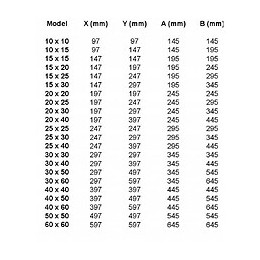 Trappe De Visite  Métallique 40x40 Cm