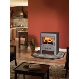 Theca Dublin Poêle À Bois En Tôle D'acier Et Fonte 18kw