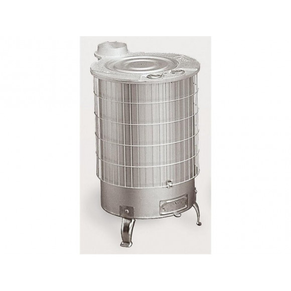 Theca Poele A Bois Turbo Gamme Mixte 14,5kw - Sortie Verticale Alu (réf. 6500053)