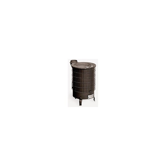 Theca Poele A Bois Turbo Gamme Mixte 14kw - Sortie Verticale Noir (réf. 6500072)