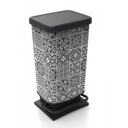 Poubelle De Cuisine À Pédale Rotho Polypropylène, 40 L