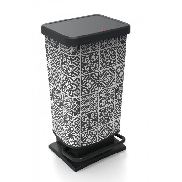 Poubelle De Cuisine À Pédale Rotho Polypropylène, 40 L