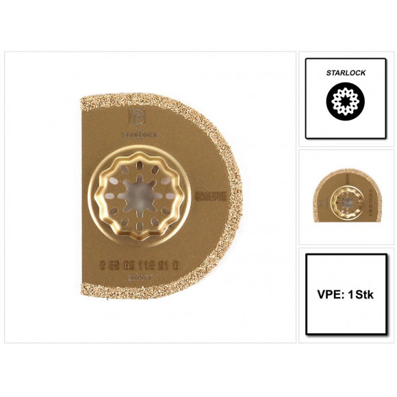 Fein Hartmetall Starlock Lame De Scie Carbure 75mm ( 63502118210 )