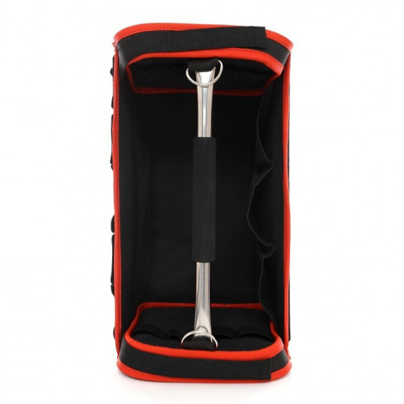 Dcraft - Sac À Outils - 41x22x25 Cm - Fond Rigide - 15 X Poches - Boîte À Outils - Noir