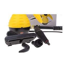 Mtec - Nettoyeur Vapeur À Main Multifonction 900w Vitres + Textiles - Pression 3 - 4.5 Bar + Chauffe 135°c - Jaune