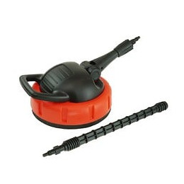 Dtools - Brosse Pour Terrasses - Pour Nettoyeurs Haute Pression - Orange
