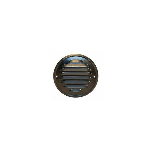 Grille De Ventilation, Ronde 10 Cm Noir