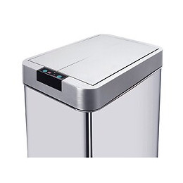 Poubelle De Cuisine Automatique Silverlake Argent Inox 90l