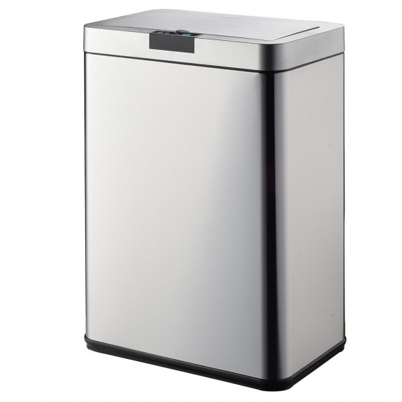 Poubelle De Cuisine Automatique Daytona Argent Inox 60l