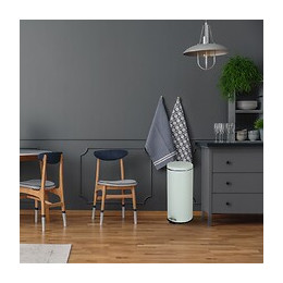 Poubelle De Cuisine À Pédale Urban Vert Menthe Inox 30l