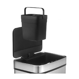 Couvercle De Poubelle Automatique Narvik Noir Abs