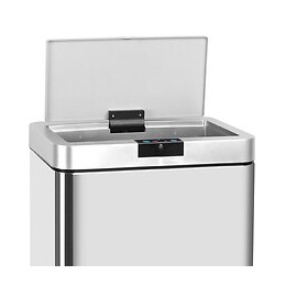 Couvercle De Poubelle Automatique Daytona Gris Abs 60l