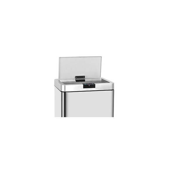 Couvercle De Poubelle Automatique Daytona Gris Abs 60l