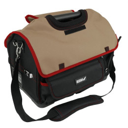 Dtools - Sac À Outils En Polyester 600d - 46x25x32,5 - Avec Bandoulière Et Poignée - Fond En Plastique - Transport Outils - 