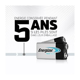 Pile Alcaline 6lr61, 9 V, Energizer