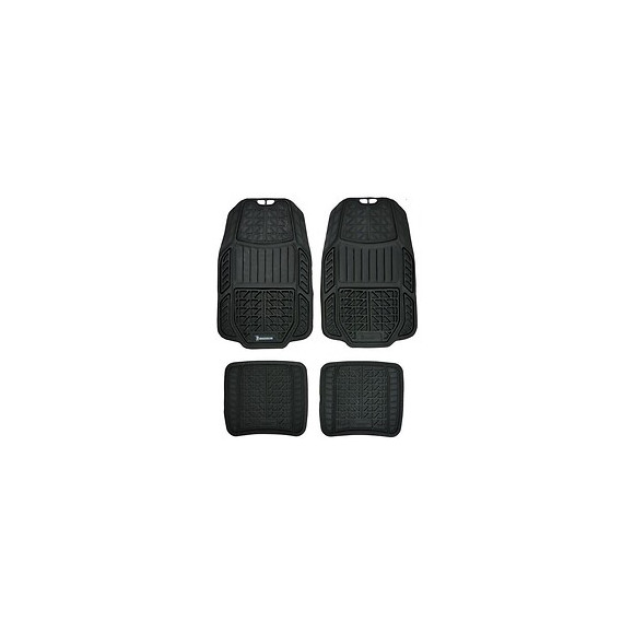 Michelin Tapis Caoutchouc Haute Densite 4 Pieces Noir